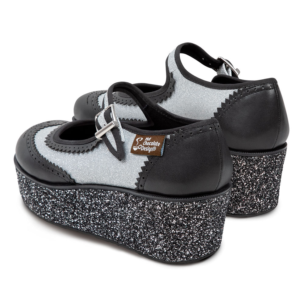Havana Glitter Women's Mary Jane Platforms - Glamourous Grace