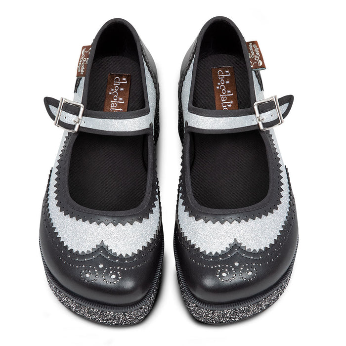Havana Glitter Women's Mary Jane Platforms