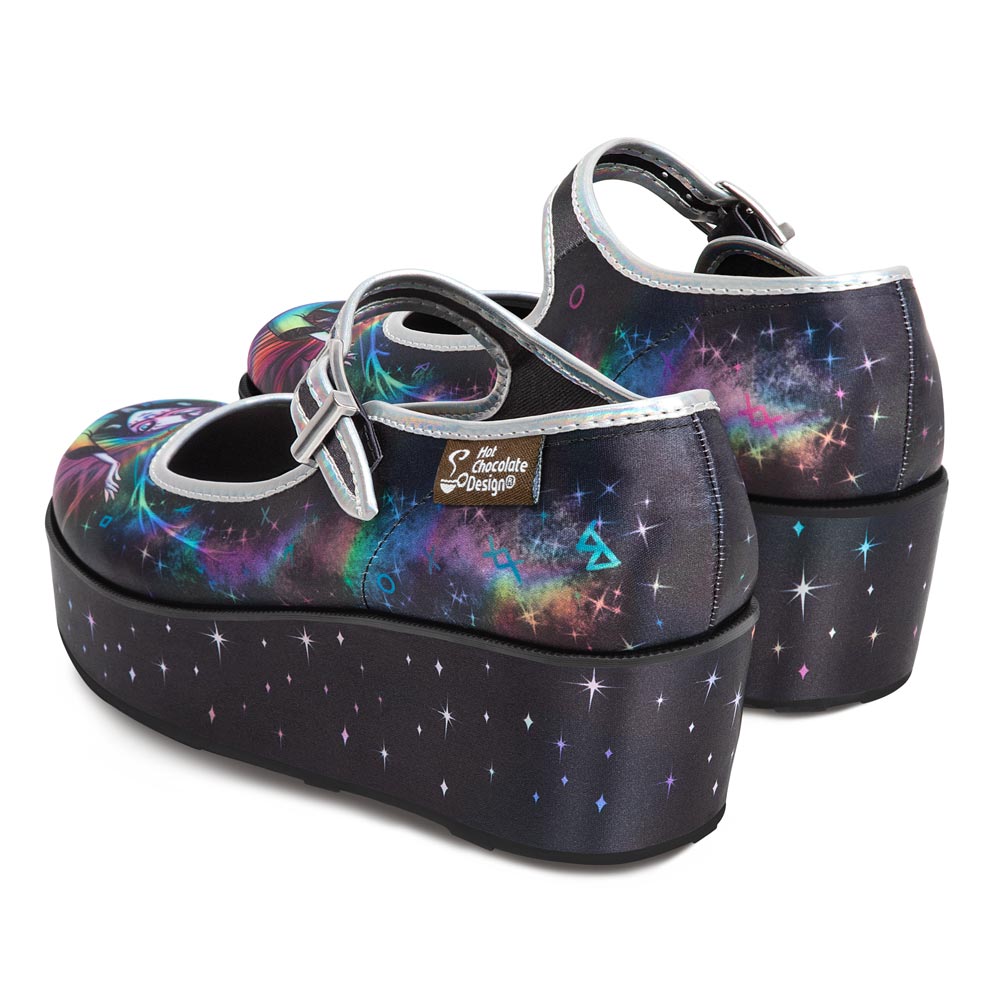 Pagan Spirit Women's Mary Jane Platforms - Glamourous Grace