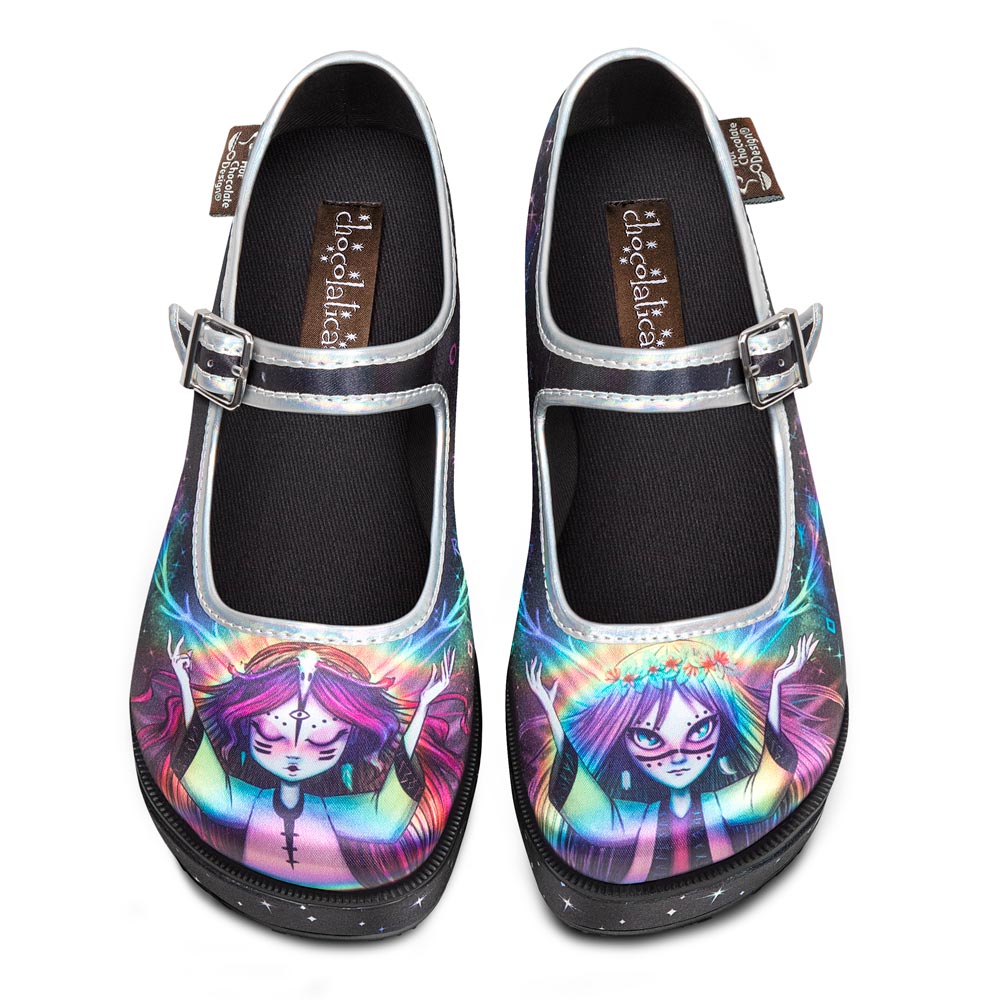 Pagan Spirit Women's Mary Jane Platforms - Glamourous Grace