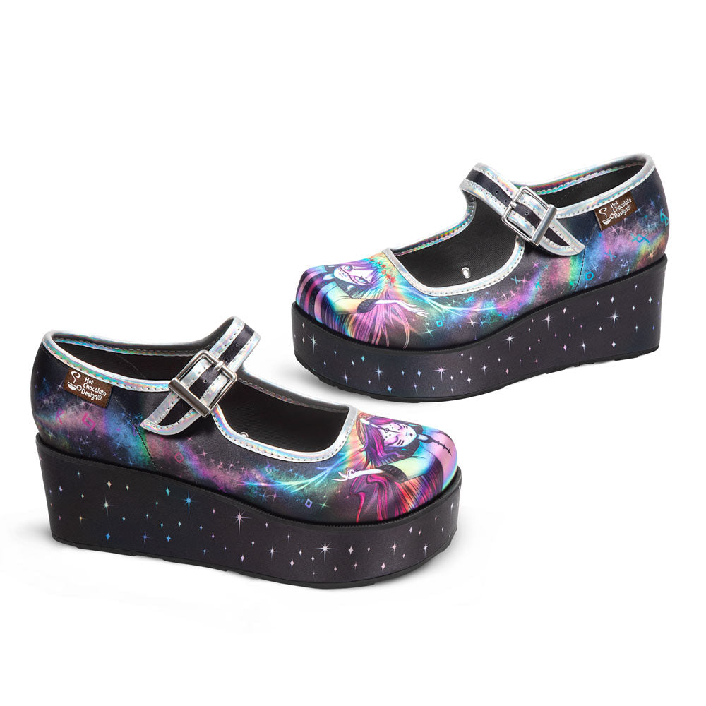 Pagan Spirit Women's Mary Jane Platforms - Glamourous Grace
