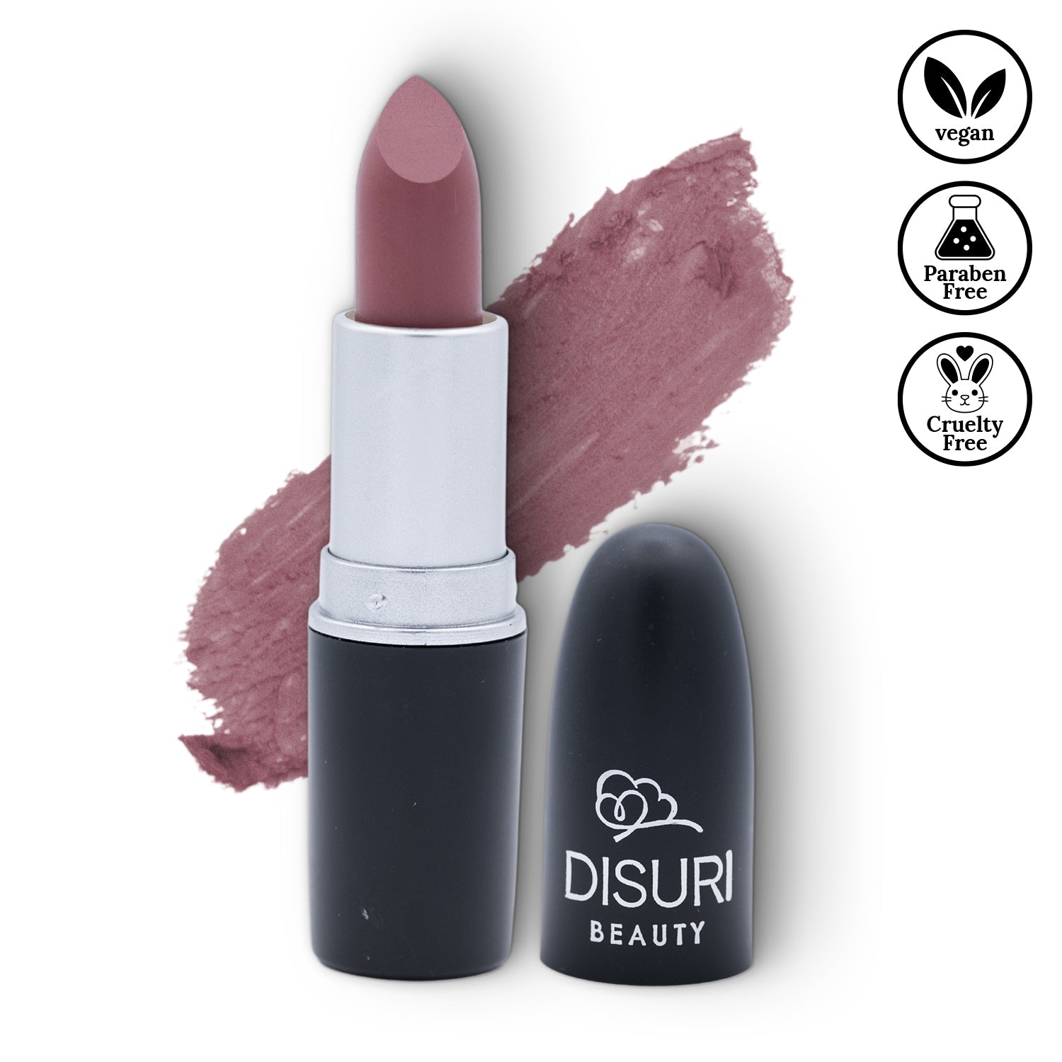 DISURI Beauty Matte Bullet Lipstick - Mauve Magic (#18)