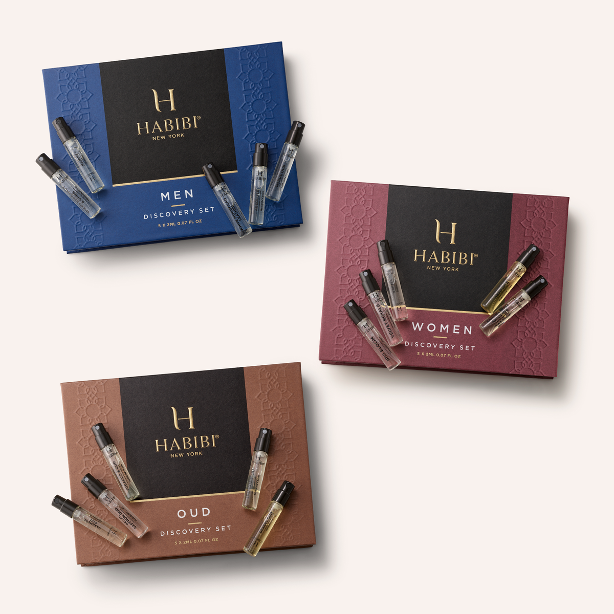 Men's, Women's & Oud Sample Sets - Glamourous Grace