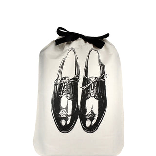 Men's Shoe Bag – Cream - Glamourous Grace