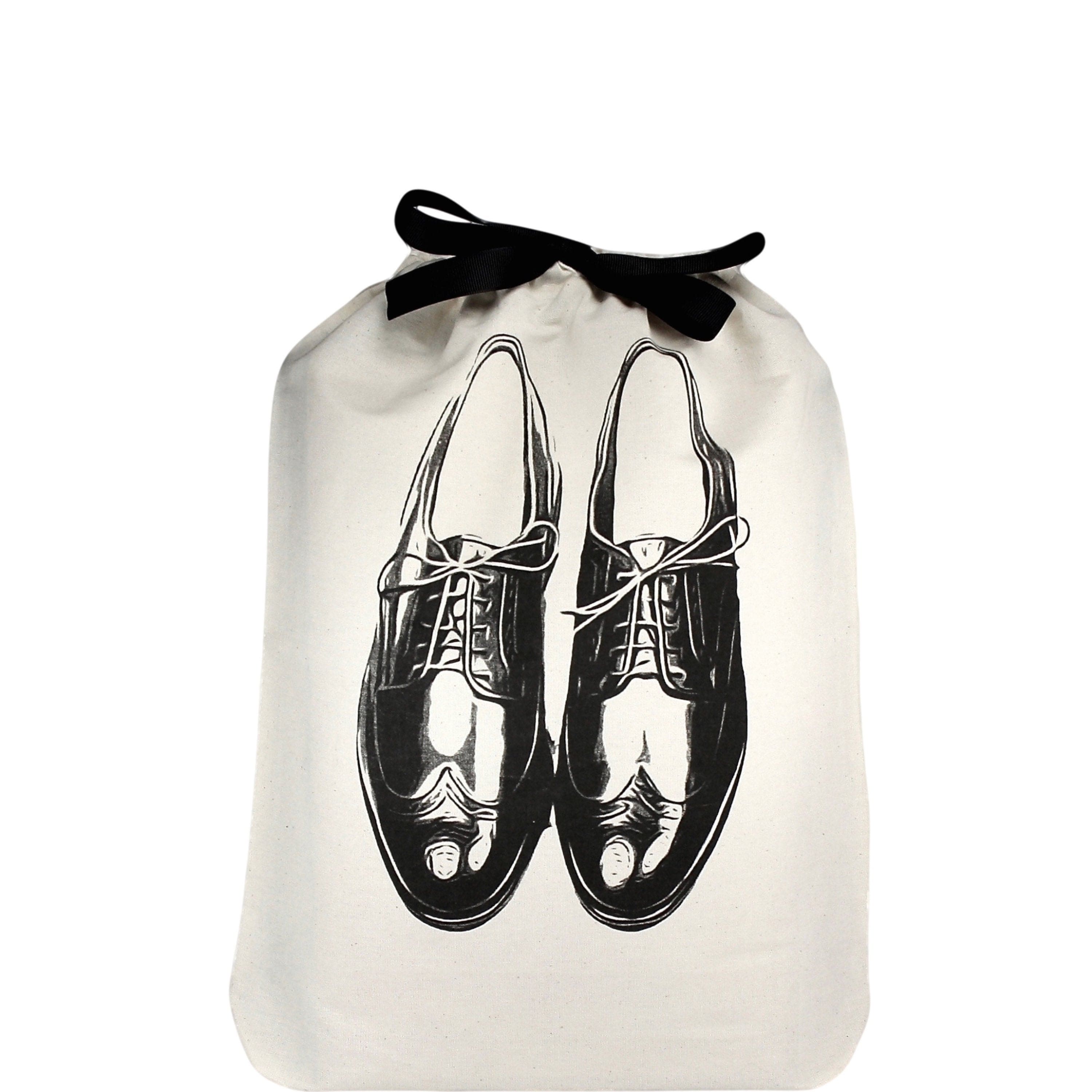 Men's Shoe Bag – Cream - Glamourous Grace