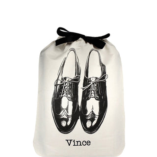 Men's Shoe Bag – Cream - Glamourous Grace