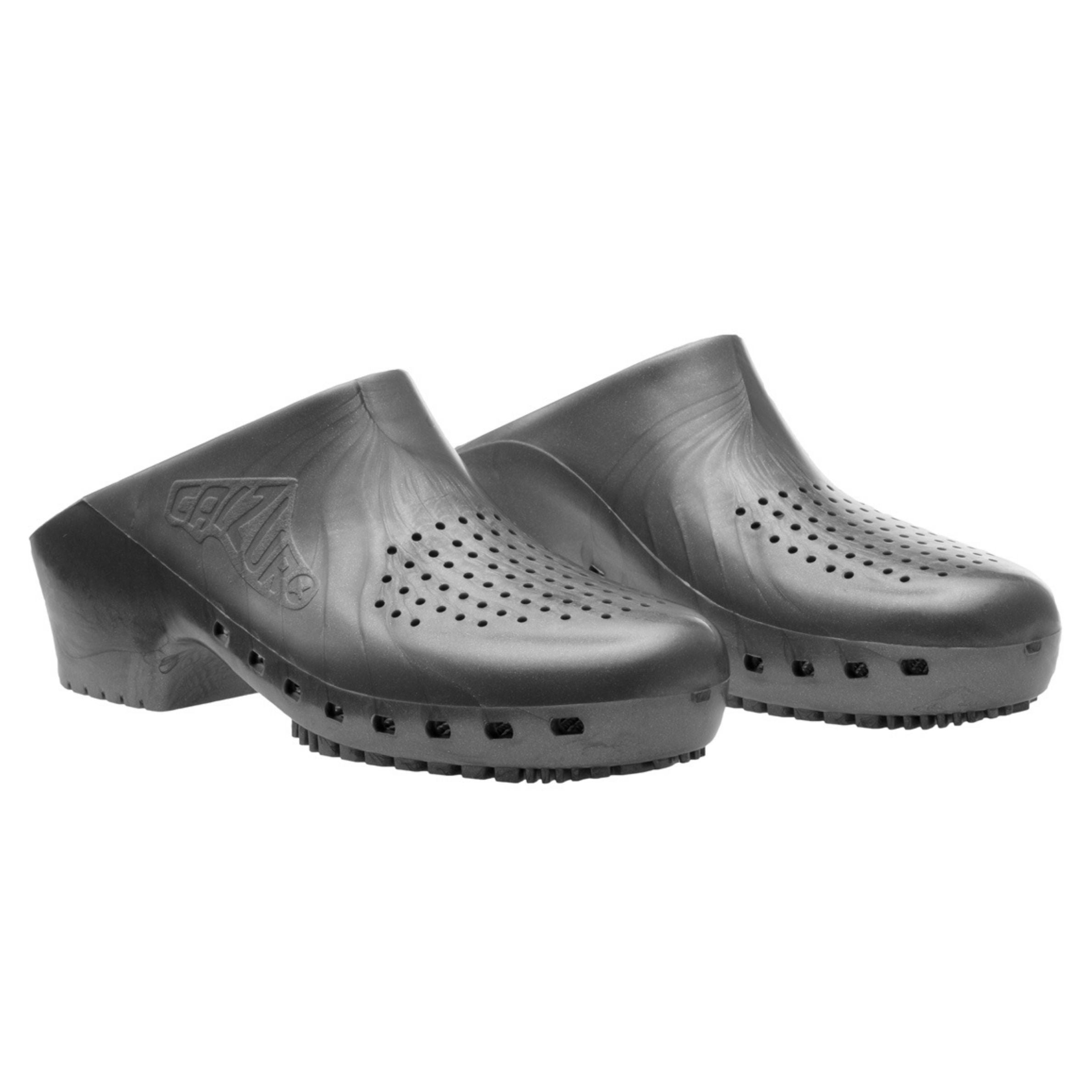 Calzuro Classic With Holes Metallic Grey - Glamourous Grace