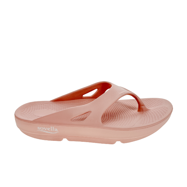 Sovella Active Recovery Sandals Women's PF Thong Pink - Glamourous Grace