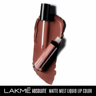 Lakme Absolute Matte Melt Liquid Lip Color - Natural Nude