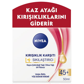 Nivea Anti-Wrinkle Face Cream for Mature Skin - Firming, UV Protection, 1.69 fl oz - Glamourous Grace