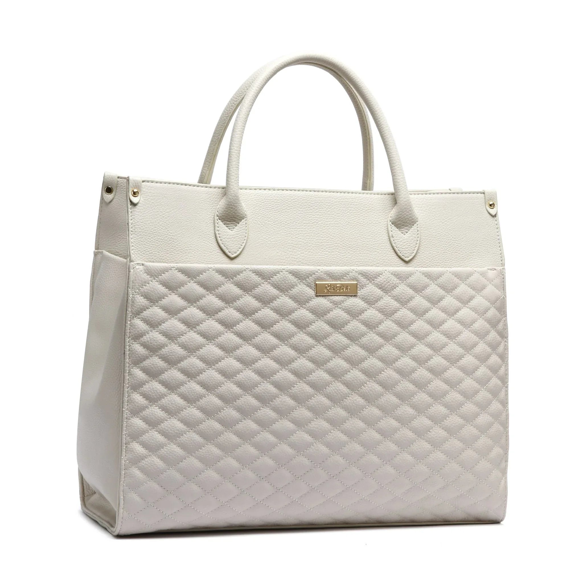 Classic Tote Bag | Pearl White
