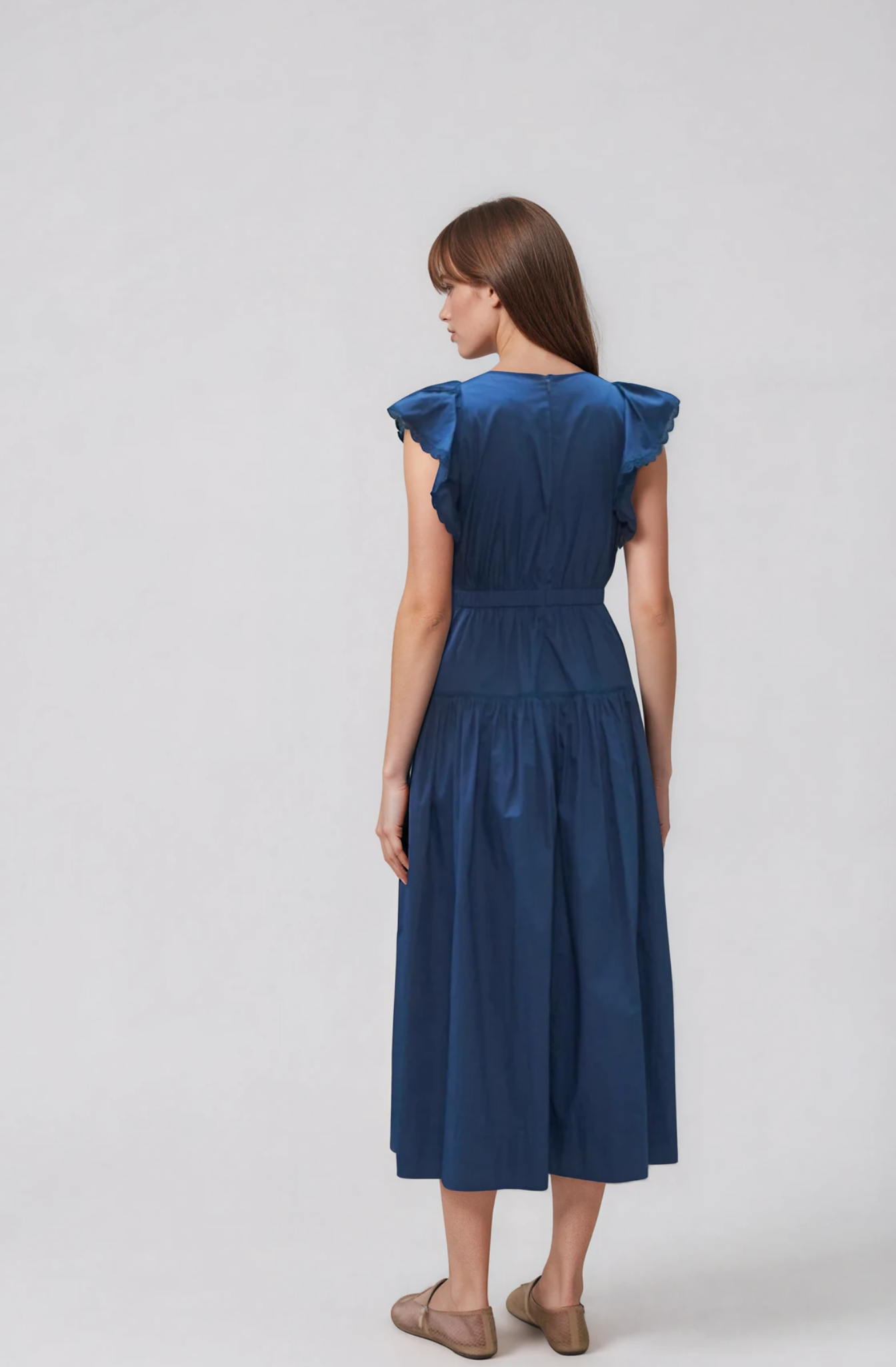 Rory Navy Midi Dress - Glamourous Grace