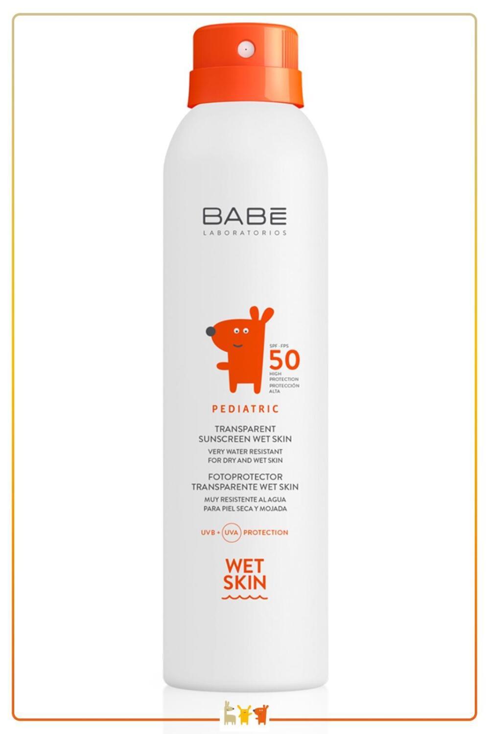 Babe Pediatric Transparent Sunscreen - SPF 50+ | 200 ml - Glamourous Grace