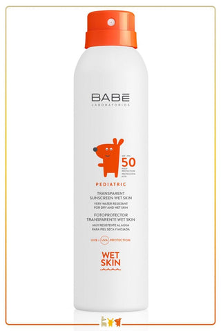 Babe Pediatric Transparent Sunscreen - SPF 50+ | 200 ml - Glamourous Grace
