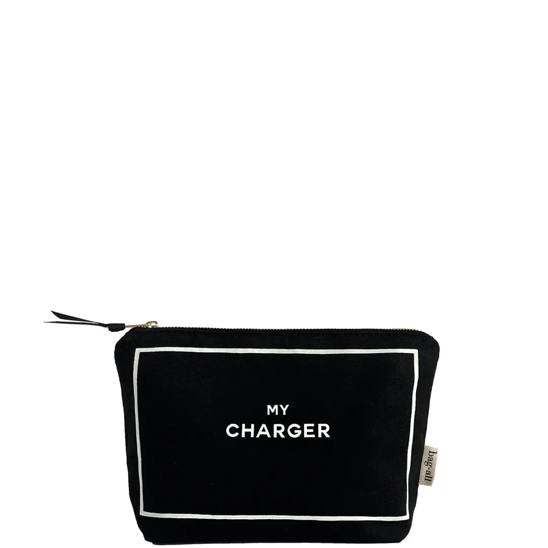 Charger Pouch – Black - Glamourous Grace