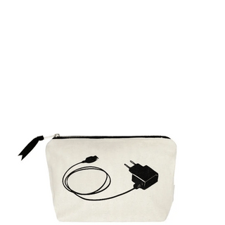 Charger Pouch – Cream - Glamourous Grace
