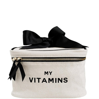 Vitamins Storage and Travel Box – Cream - Glamourous Grace