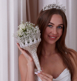 Deluxe Hand Bouquet, Wedding Bouquet - Glamourous Grace