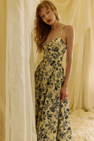 Destane Floral Dress - Glamourous Grace