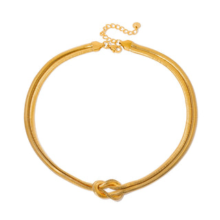 Talia Tied Necklace - WATERPROOF