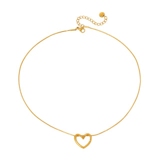 Tangled in Love Heart Necklace - WATERPROOF