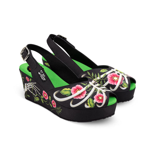 Necroflora Women's Sandal - Glamourous Grace