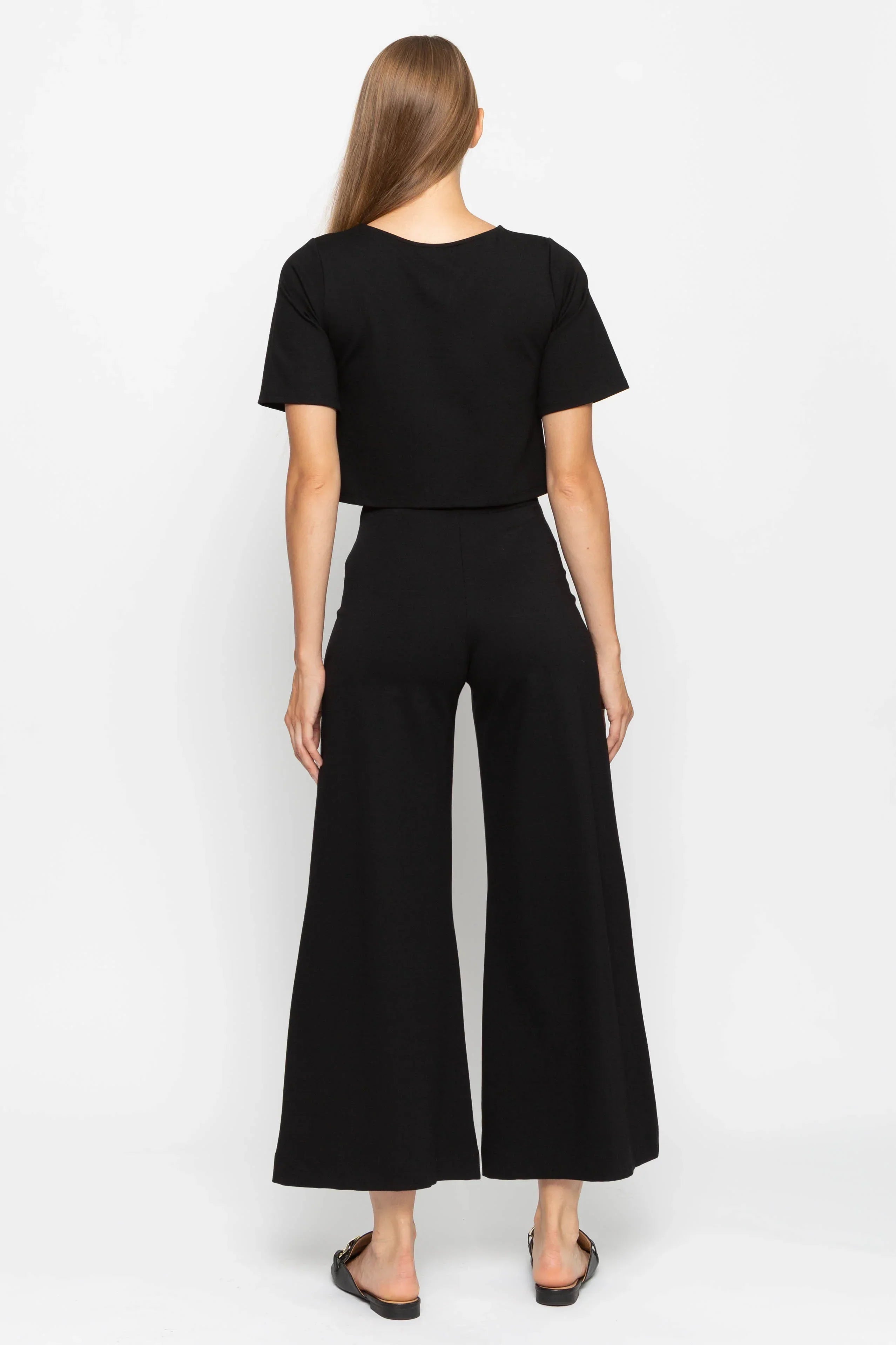 Ponte Knit Pants Ankle Edit - Glamourous Grace