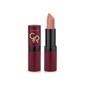 Golden Rose Velvet Matte Lipstick - Long-Lasting, Moisturizing, Paraben-Free Cosmetic for Fuller Lips - Glamourous Grace