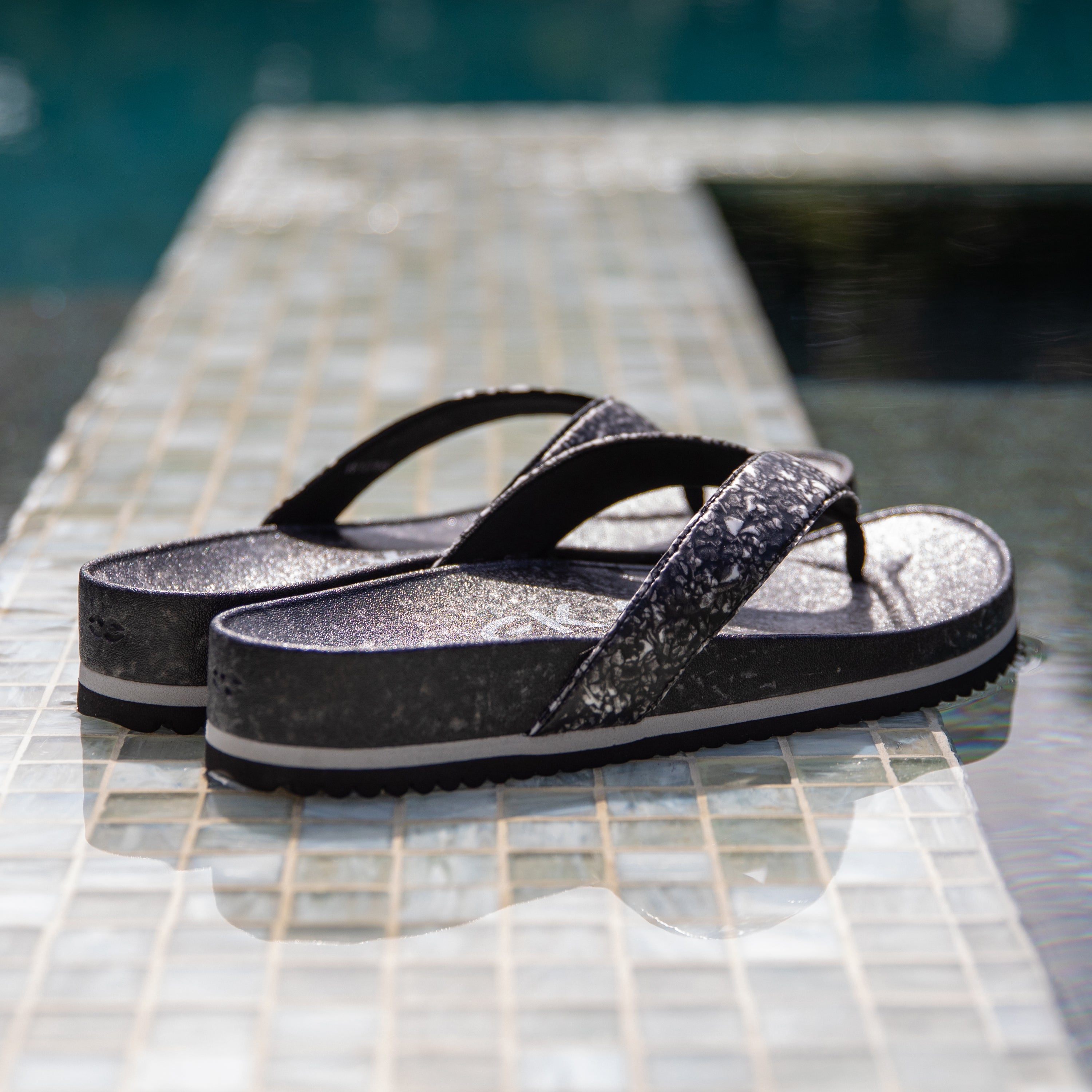 West Beach Flip Flop - Night - Glamourous Grace