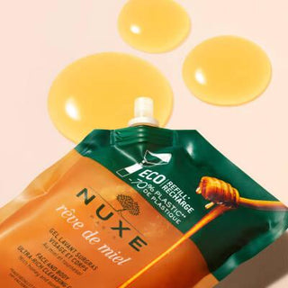 Nuxe Reve De Miel Ultra Rich Cleansing Gel: Honey-Infused Face & Body Wash for Dry, Sensitive Skin - Natural, Paraben & SLS Free - Glamourous Grace