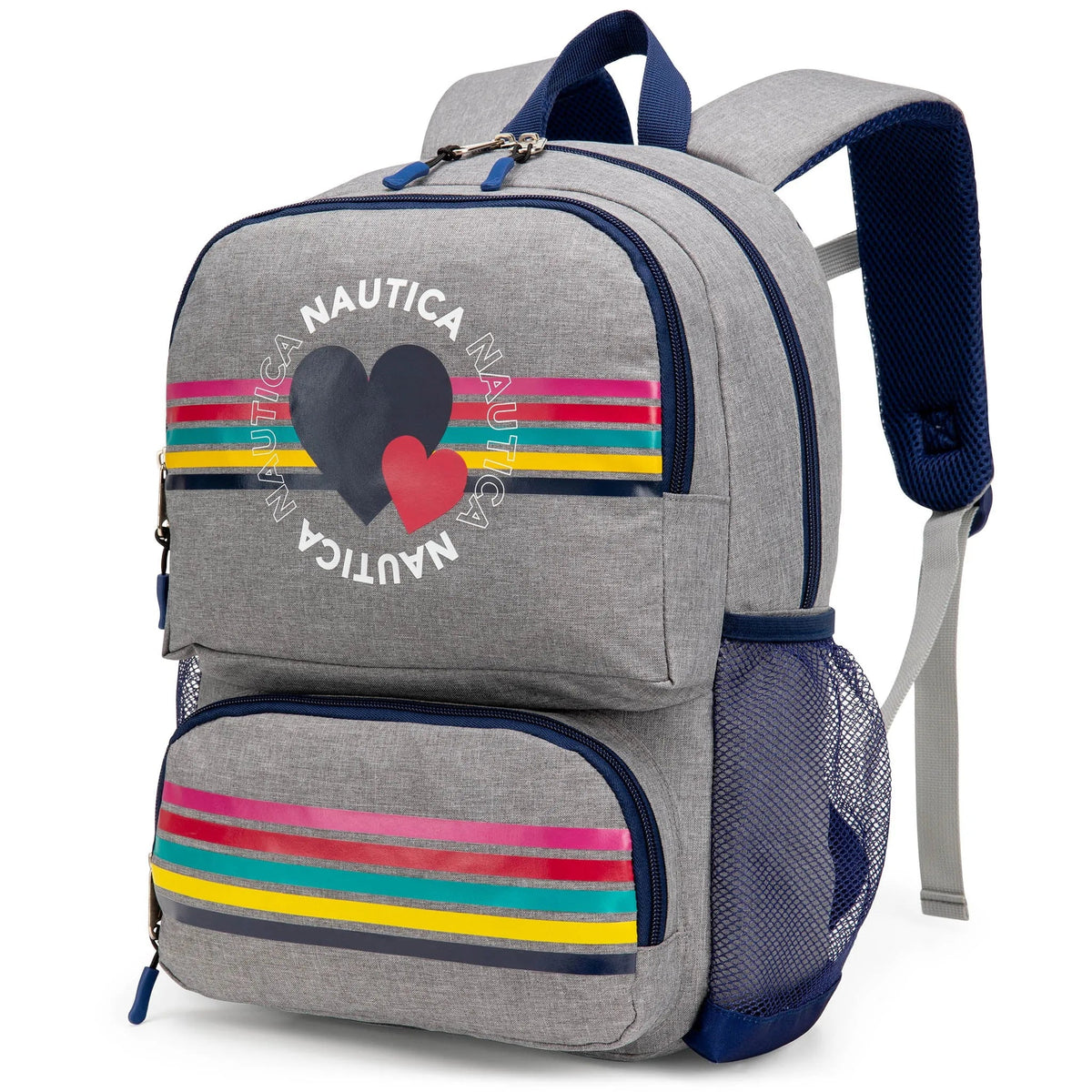 Kids Backpack for School | Hearts | 16" Tall - Glamourous Grace