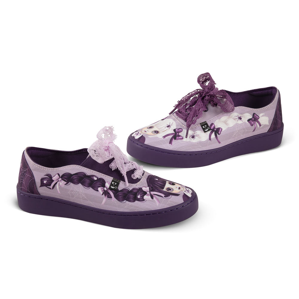 Nocturna Sisters Women's Casual Sneakers - Glamourous Grace