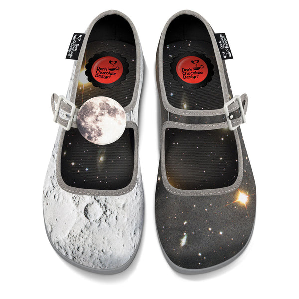 Chocolaticas® Nocturne Women's Mary Jane Flat - Glamourous Grace