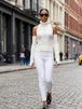 Beige White