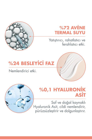 Avene Tolerance Hydra-10 Creme Moisturizing Cream for Sensitive Skin - Gentle Hydration for Babies, Children, and Adults