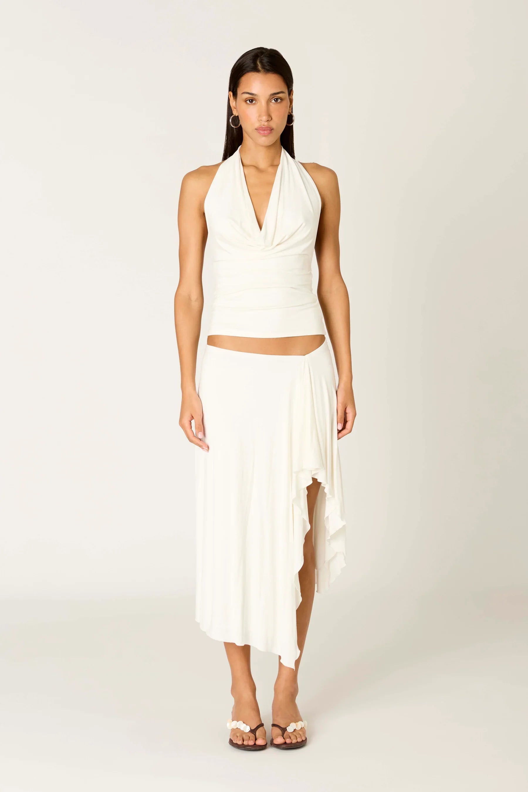 Mar White Skirt