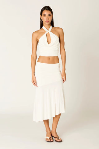 Loucia White Halter Top