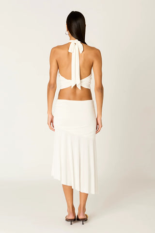 Loucia White Halter Top