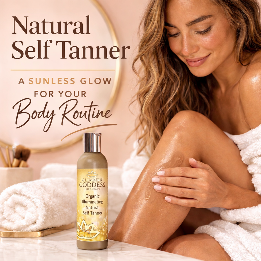 Organic Self Tanner – Fast Bronze Glow - Glamourous Grace