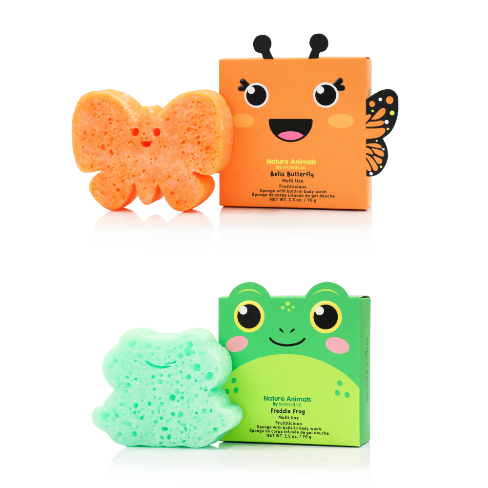 Bella Butterfly & Freddie Frog Nature Animals Set - Glamourous Grace