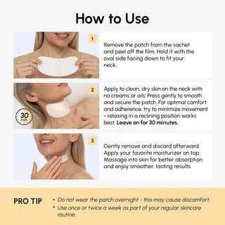 Lifting Neck Wrinkle Patches - Glamourous Grace