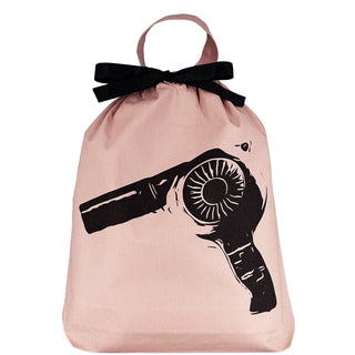 Hair Dryer Travel Bag – Pink/Blush - Glamourous Grace