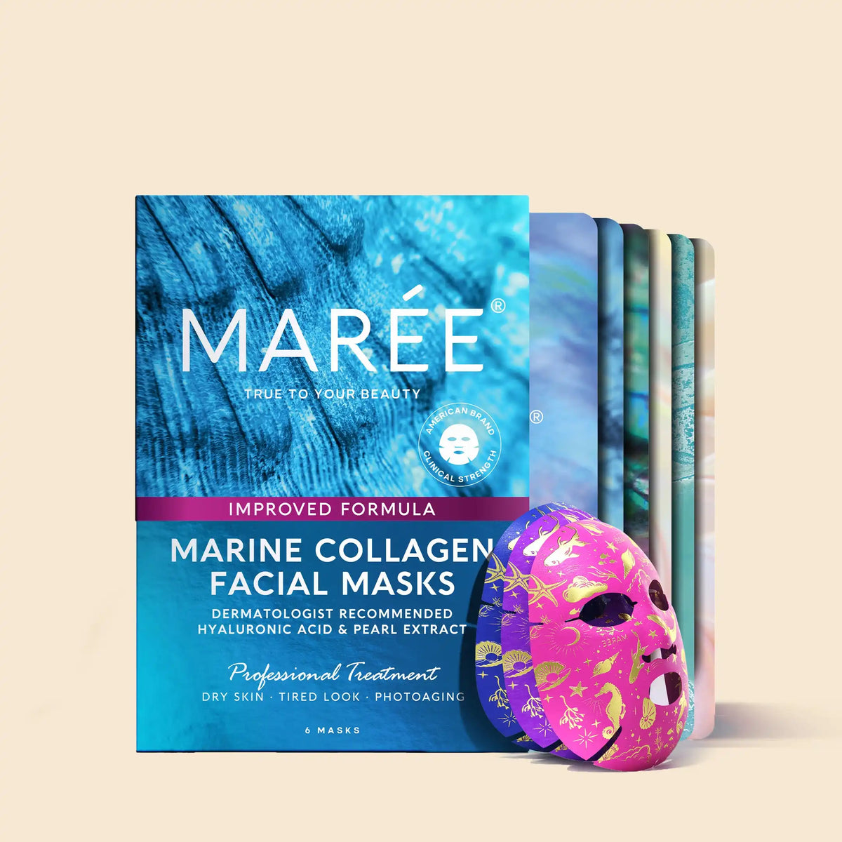 Hydrating Collagen Face Mask - Glamourous Grace