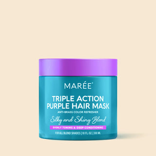 Purple Mask for Blonde Hair - Glamourous Grace