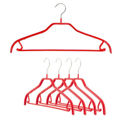 Silhouette, 41-FRS, Pant Bar/Skirt Hook Hanger, Red