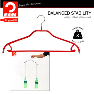 Silhouette, 41-FRS, Pant Bar/Skirt Hook Hanger, Red