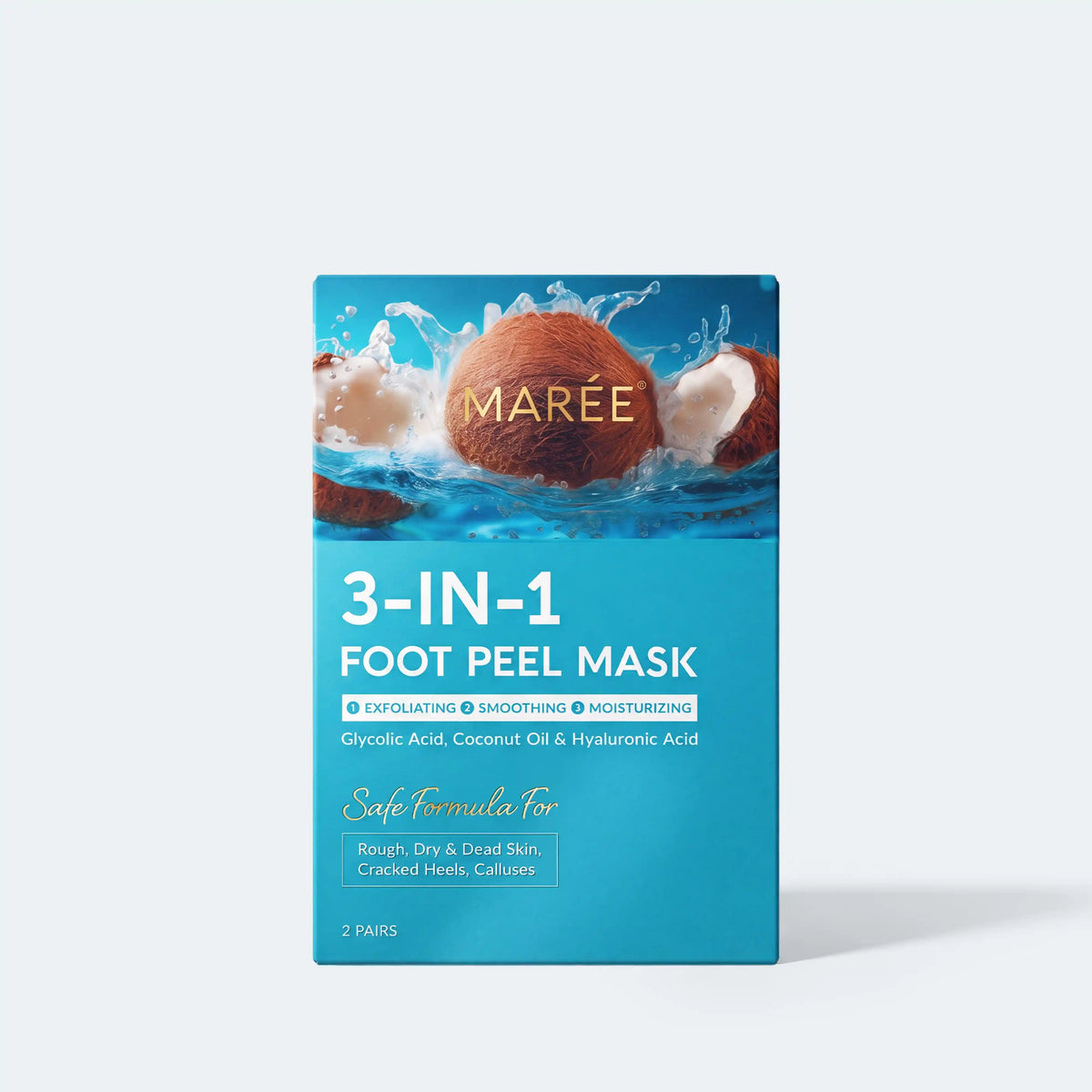 Exfoliating & Hydrating Foot Mask - Glamourous Grace