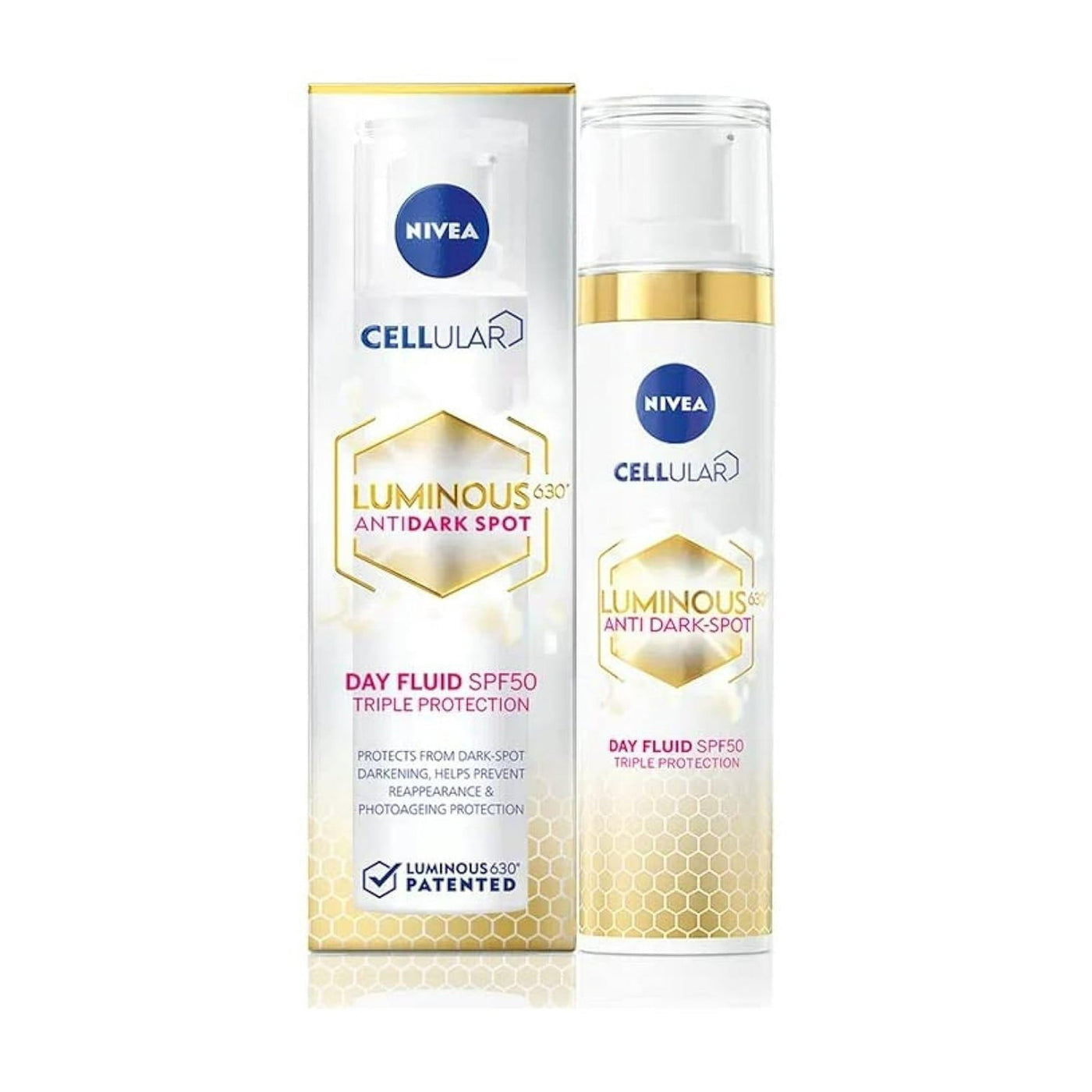 Nivea Moisturizing Cellular Luminous630 Anti Dark-Spot (Day),1.35 Fl Oz - Glamourous Grace