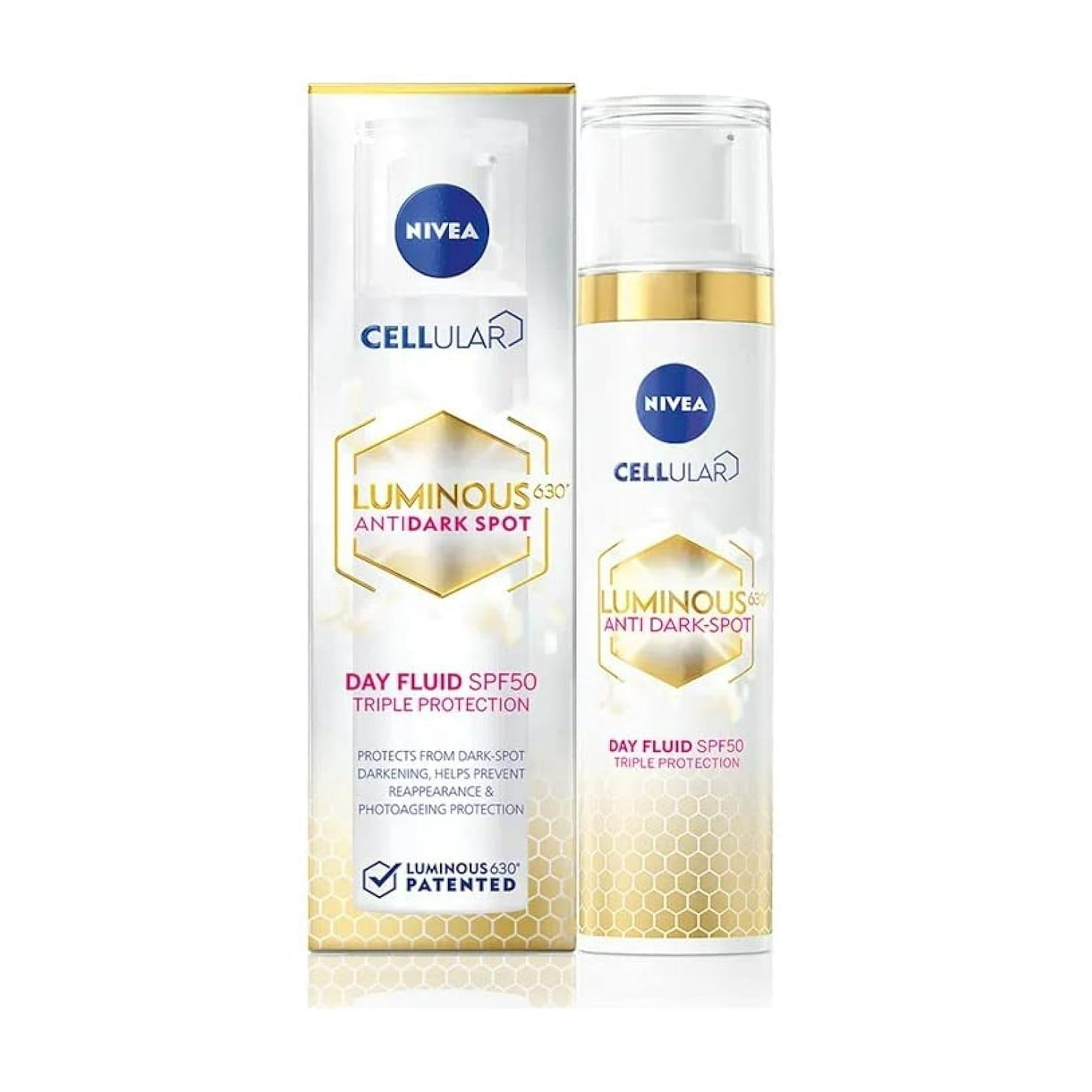Nivea Moisturizing Cellular Luminous630 Anti Dark-Spot (Day),1.35 Fl Oz - Glamourous Grace