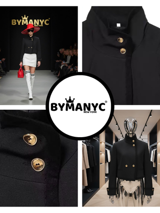 Noir Avant-Garde Jacket • FIFTH AVE New Collection BYMANYC ® New York